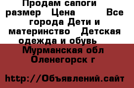 Продам сапоги 24 размер › Цена ­ 500 - Все города Дети и материнство » Детская одежда и обувь   . Мурманская обл.,Оленегорск г.